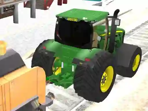 遊戲Tractor Chained Towing Train 2018在線