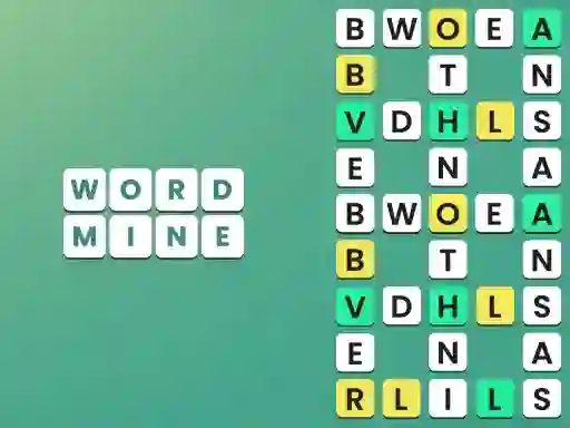 遊戲Word Mine在線