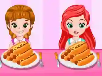 遊戲Princess Hotdog Eating Contest在線