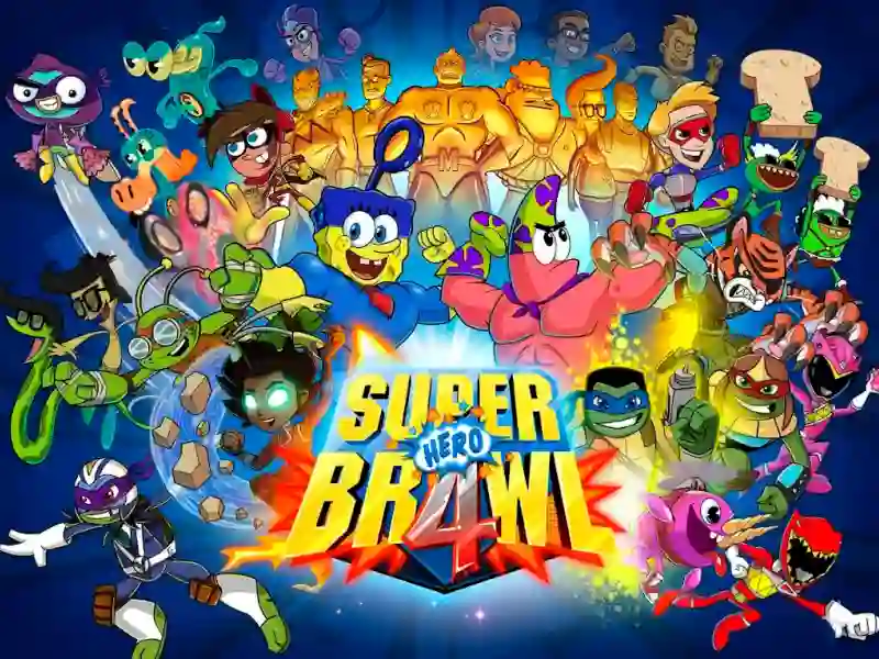 遊戲Super Hero Brawl 4在線