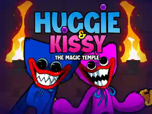 遊戲Huggie & Kissy The Magic Temple在線