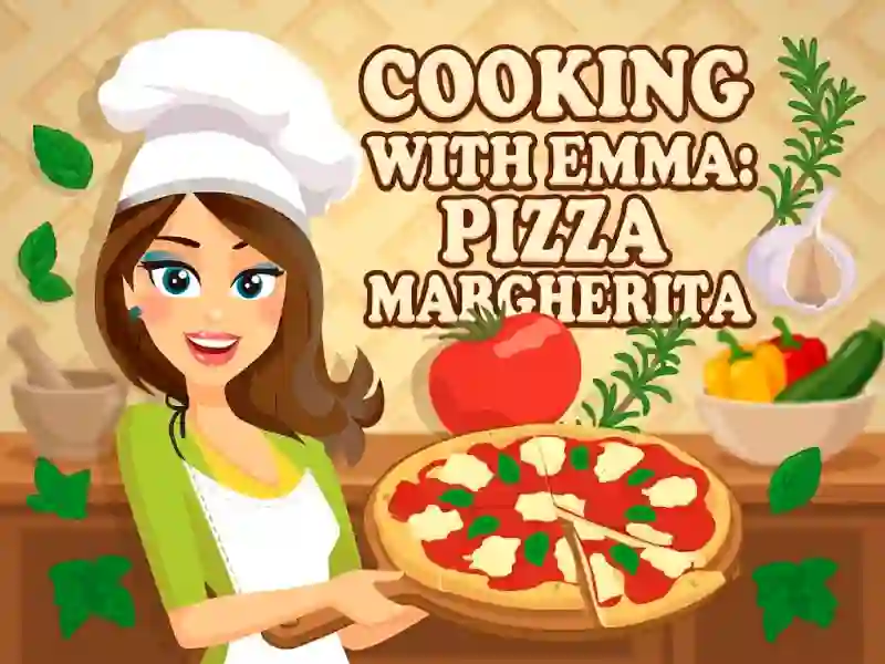 遊戲Cooking with Emma Pizza Margherita在線