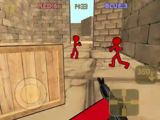遊戲Stickman Counter Terror Shooter在線
