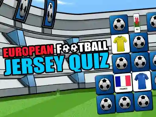 遊戲European Football Jersey Quiz在線