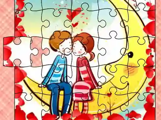 遊戲Loving Couple Jigsaw在線