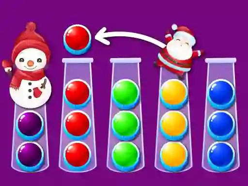 遊戲Ball Sort Xmas在線