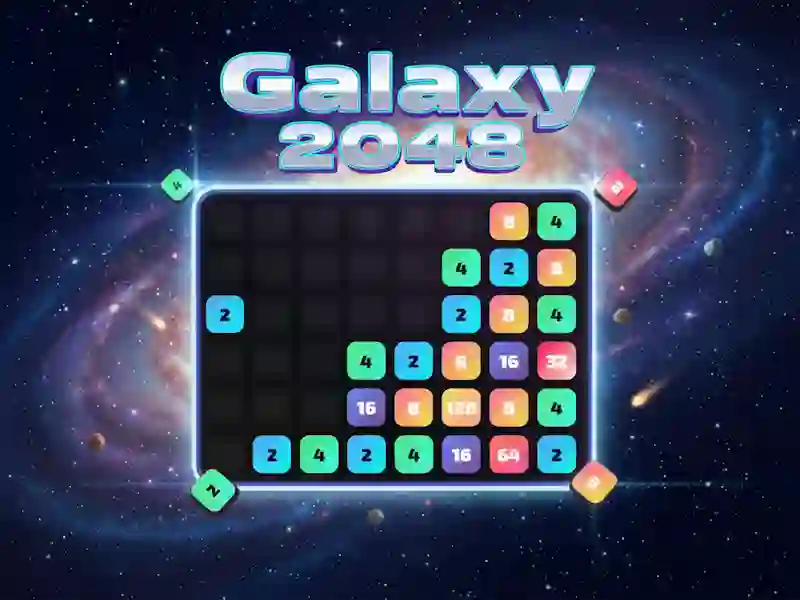 遊戲Galaxy 2048在線