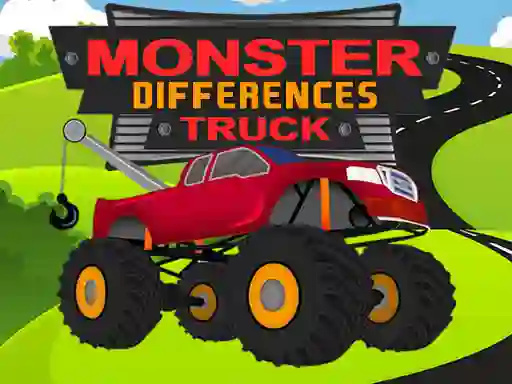 遊戲Monster Truck Differences在線
