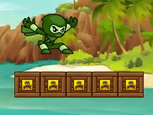 遊戲Green Ninja Run在線