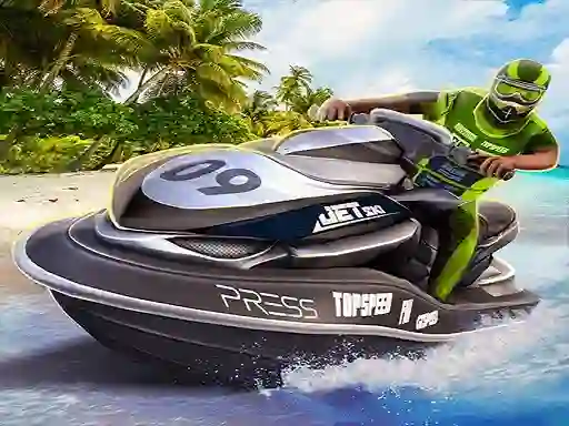 遊戲Jet Ski Water Racing: Power Boat Stunts在線