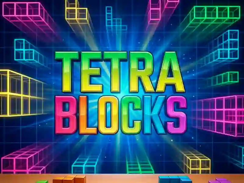 遊戲Tetra Blocks在線
