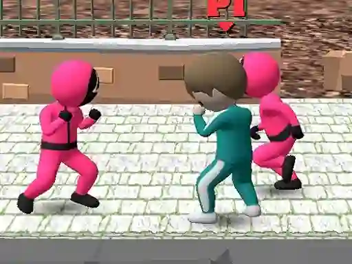 遊戲Squid Game Multiplayer Fighting在線