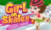 遊戲Girl on Skates: Flower Power在線