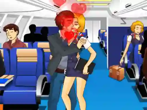 遊戲Air Hostess Kissing在線