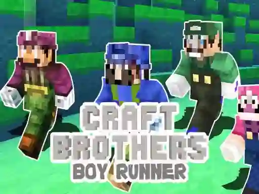 遊戲Craft Bros Boy Runner在線