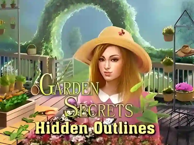遊戲Garden Secrets Hidden Objects by Outline在線