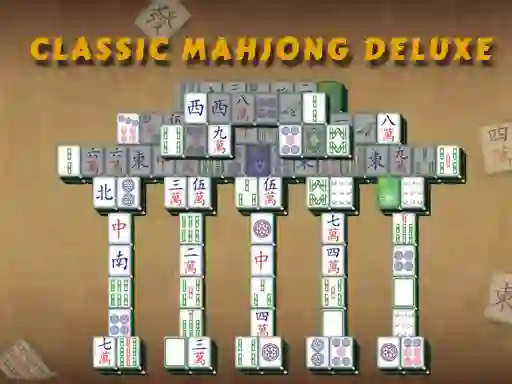 遊戲Mahjong Classic Deluxe在線