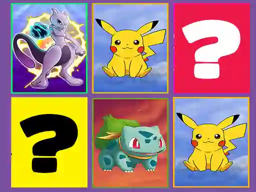 遊戲Pokemon Find Pairs在線