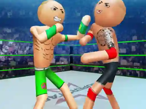 遊戲Police Stick Man Wrestling Fighting在線