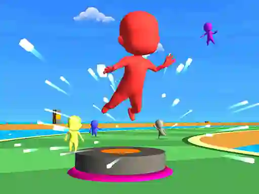 遊戲Bouncy Race 3d在線