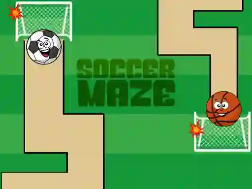 遊戲Soccer Maze在線