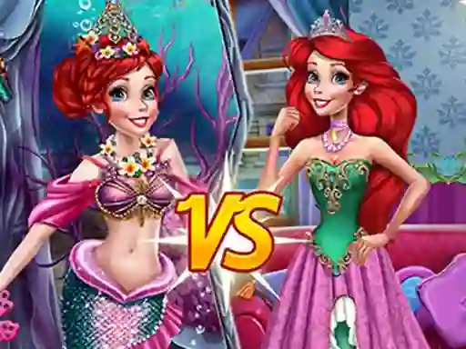 遊戲Mermaid vs Princess在線
