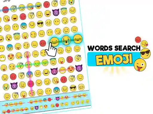 遊戲Word Search Emoji Edition在線