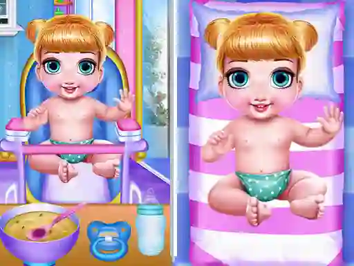 遊戲Princess New Born Twins Baby Care在線