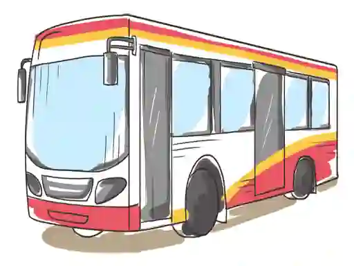 遊戲Cartoon Bus Slide在線