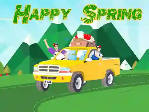 遊戲Happy Spring Jigsaw Puzzle在線