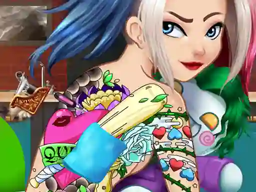 遊戲Carley Queen Fun Tattoo在線