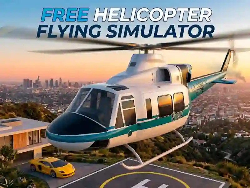 遊戲Free Helicopter Flying Simulator在線