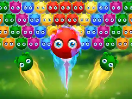 遊戲Cute Monster Bubble Shooter在線