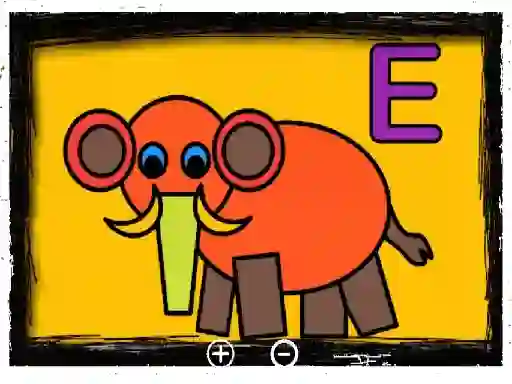 遊戲Easy Kids Coloring Letters在線