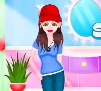 遊戲Sara Shopping Dress up在線
