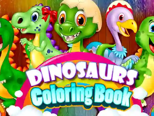 遊戲Dinosaurs Coloring Book在線