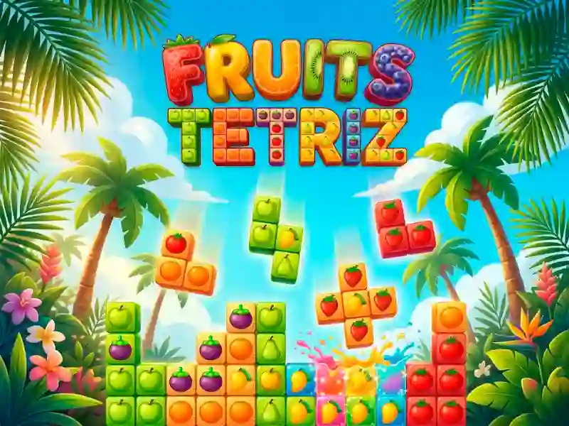 遊戲Fruits Tetriz在線