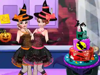遊戲Halloween Party Cake在線