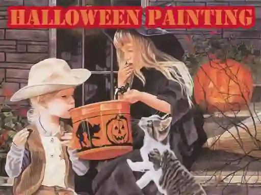 遊戲Halloween Painting在線