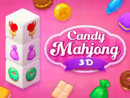 遊戲Candy Mahjong 3D在線