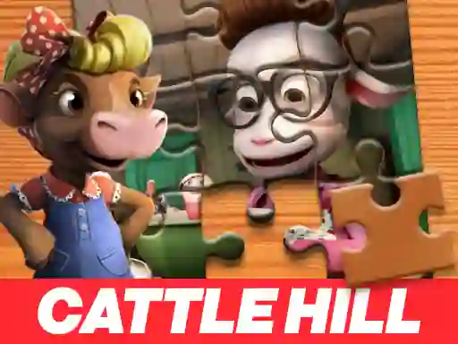 遊戲Christmas at Cattle Hill Jigsaw Puzzle在線