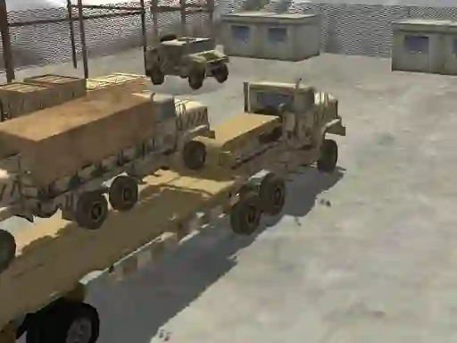遊戲Transport Army vehicle truck driving在線
