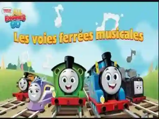 遊戲Thomas All Engines Go: Les Voies Ferr?es Musicales在線