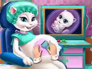 遊戲Kitty Pregnant Check-up在線