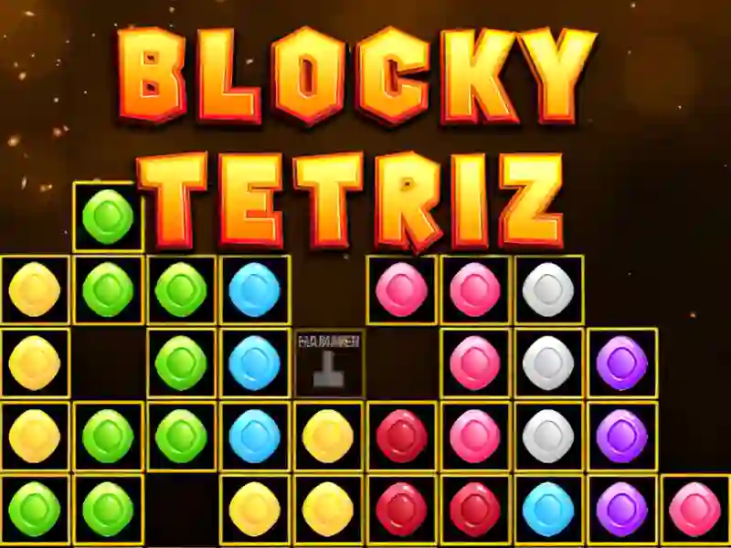 遊戲Blocky Tetriz在線