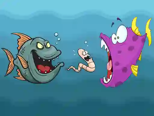 遊戲Angry Fish Coloring在線