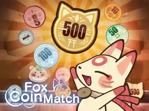 遊戲Fox Coin Match在線