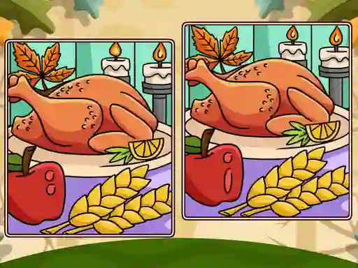 遊戲Thanksgiving Spot The Differences在線