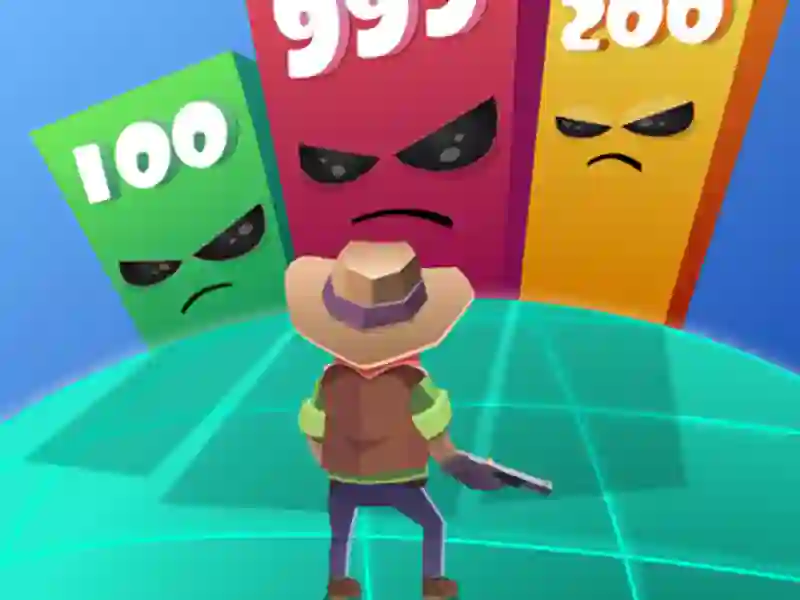 遊戲Shoot Block Rush 3D在線