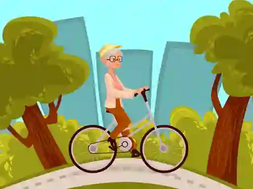遊戲Happy Bike Riding Jigsaw在線